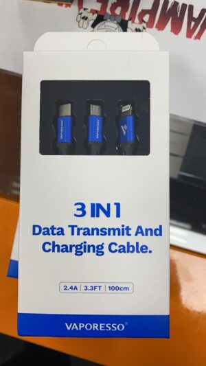 Vaporesso Data Transmit & Charging Cable (Pack Of 3)