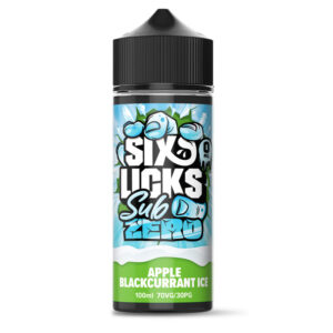 Six Licks Sub Zero 100ml Shortfill