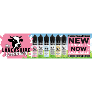 Nixer x The Lancashire Creamery 30ml Longfill